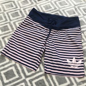 adidas originals tape swim shorts